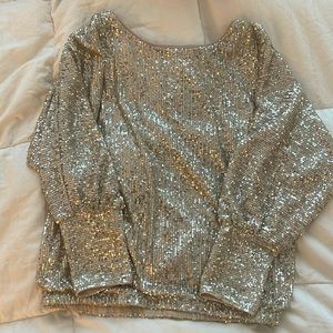 Sequin top